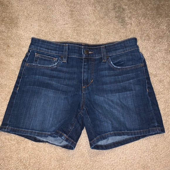 Joe’s Jeans Dark Blue Jean Shorts - Picture 1 of 6